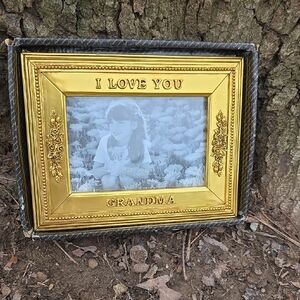 Framestyles Gold Picture Frame with Sentiment